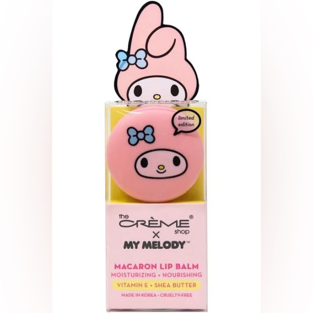 The Creme Shop My Melody Macaron Lip Balm NWT NIP